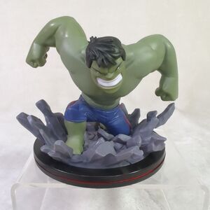 The Hulk Q Fig Marvel Avengers Age Of Ultron Action Figure On Stand 2016 Qmx